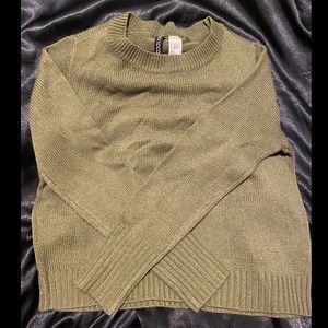 Divided sweater